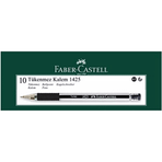 Faber-Castell 1425 0.7 mm Siyah 10'lu Tükenmez Kalem