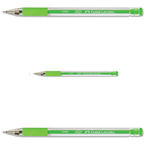 Faber Castell 1425 3 Adet Açık Yeşil Tükenmez Kalem