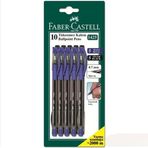 Faber Castell 1425 5 Siyah 5 Mavi Tükenmez Kalem
