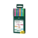 Faber Castell 1425 5+1 Ekstra Yumuşak Yazım Tükenmez Kalem