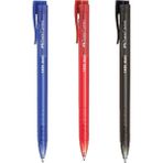 Faber-Castell 1425 Auto Mavi Siyah Kırmızı Tükenmez Kalem 3'lü Karışık Set