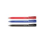 Faber-Castell 1425 Auto Tükenmez Kalem Kırmızı-Mavi-Siyah 3 Adet