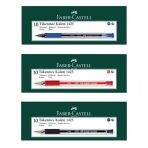 Faber Castell 1425 İğne Uç 10 Mavi 10 Kırmızı 10 Siyah Tükenmez Kalem