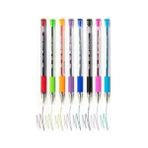 Faber-Castell 1425 İğne Uçlu Tükenmez Kalem 8'li Set Renkli ve Çeşitli Ölçülerle