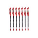 Faber Castell 1425 Kırmızı İğne Uçlu Tükenmez Kalem, 0,7 mm, 7'li Set