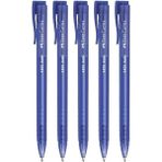 Faber-Castell 1425 Mavi Tükenmez Kalem 1.0 5'li Set Auto Basmalı Kalemler