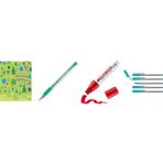 Faber-Castell 1425 Tükenmez Ailesi, Tekli, Yeşil... +3 Parça Fırsat Seti