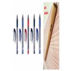 Faber-Castell 1425 Tükenmez Kalem 2 Siyah 2 Mavi 1 Kırmızı Tk & Natural Ösym Kurşun Kalemi 6"Lı 2,5B