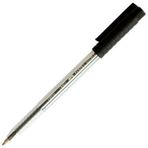 Faber-Castell 1440 Siyah Çelik Uçlu Tükenmez Kalem