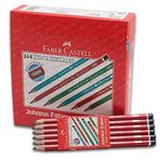 Faber Castell 144'Lü F.C Köşeli Mercanlı Kurşun Kalem