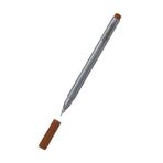 Faber-Castell 15 16 87 Kahverengi 0.4 mm Grip Finepen Çizim Kalemi
