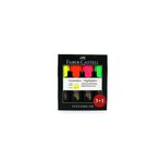 Faber Castell 1546 3+1 Fosforlu Kalem Set / 254831