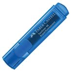 Faber Castell 1546 Şeffaf Gövde Mavi Fosforlu Kalem