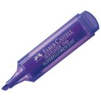 Faber-Castell 1546 Şeffaf Gövdeli Mor Fosforlu Kalem