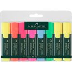Faber-Castell 1548 6+2 Li Poşet Fosforlu Kalem