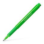 Faber-Castell 155466 - Fineliner Broadpen 1554, Çizgi Genişliği 0,8 mm, Suya Dayanıklı, Açık Yeşil, 1 Adet