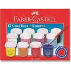 Faber-Castell 160401 12'li Guaj Boya