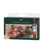 Faber Castell 167172 8'li Fırça Uç Klasik Pitt Artist Pen