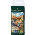 Faber Castell 167178 6'lı Pitt Artist Pen Çizim Kalemi