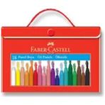 Faber Castell 18 Renk Plastik Çantalı Tutuculu Pastel Boya