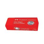 Faber Castell 187222 Büyük Boy Kırmızı Okul Silgisi
