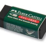 Faber-Castell 188950 Siyah 6'lı Büyük Silgi