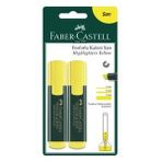 Faber Castell 2 Renk Fosforlu Kalem Sarı