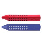 Faber-Castell 2001 Grip Kırmızı Mavi Üçgen Silgi