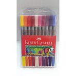 Faber Castell 20'li Çift Taraflı Keçeli Kalem