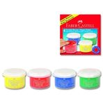 Faber Castell 218814 4 Renk 45 ml Parmak Boyası