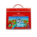 Faber Castell 24 Renk Çantalı Pastel Boya Çok Renkli