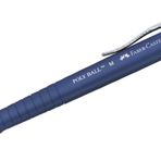 Faber-Castell 241151 Poly Ball M tükenmez kalem, 0,5 mm, mavi, 1 adet, değiştirilebilir uçlu, suya dayanıklı