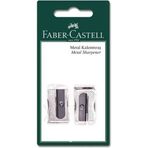Faber Castell 2'li Metal Kalemtıraş