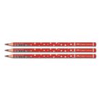 Faber Castell 3 Adet Kırmızı Yıldızlı Kopya Kalem