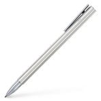 Faber-Castell 342004 Neo Slim Parlak Çelik Roller Kalem