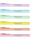 Faber Castell 38 6 lı Takım Pastel Renkler Fosforlu Kalem