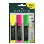 Faber Castell 3'lü Set Fosforlu Kalem