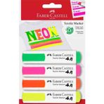 Faber Castell 401595910 4'lü Tekstil Markörü
