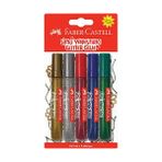 Faber-Castell 5 Renk 10.5 ml Simli Yapıştırıcı