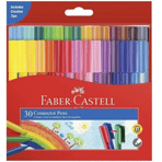 Faber-Castell 5068 112000 30 Renk Eğlenceli Keçeli Boya Kalemi