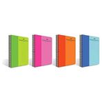 Faber Castell 5075000139 160 Yaprak Çizgili Bicolor Spiralli Plastik Kapak Defter