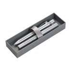 Faber-Castell 5087131270 Versatil ve Tükenmez Kalem Grip 2011 Hediye Set Gümüş