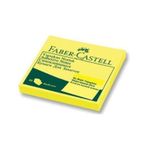 Faber Castell 50x50 Fosforlu Sarı Yapışkanlı Not Kağıdı