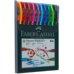 Faber-Castell 5215142557 10'lu Poşet 10 Renk Kalem Seti