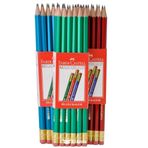 Faber Castell 5244212000 24'lü Köşeli Silgili Kurşun Kalem