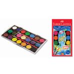 Faber-Castell 5292 125021 21 Renk Büyük Boy Sulu Boya