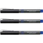Faber Castell 5405 0.5 mm İğne Uçlu Mavi 3'lü Roller Kalem
