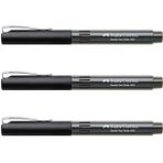 Faber-Castell 5405 İğne Uçlu Roller Kalem Siyah 0.5 mm 3'lü