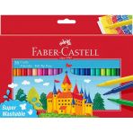 Faber-Castell 554204 Castle Keçeli Kalem, 50'li