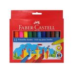 Faber-Castell 554312 12'li Jumbo Keçeli Kalem